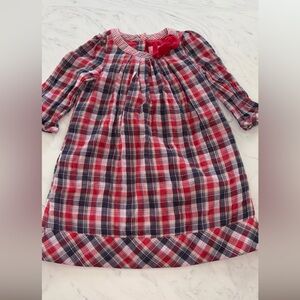 Our generation match your doll red plaid dress 5 long sleeve